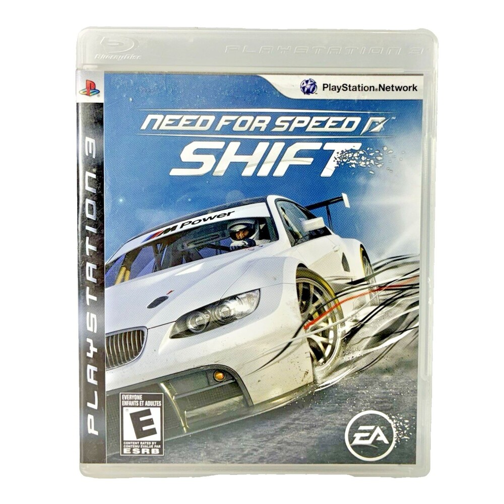 Need For Speed Shift Sony PlayStation 3 Black Label 2009 EA Complete with Manual